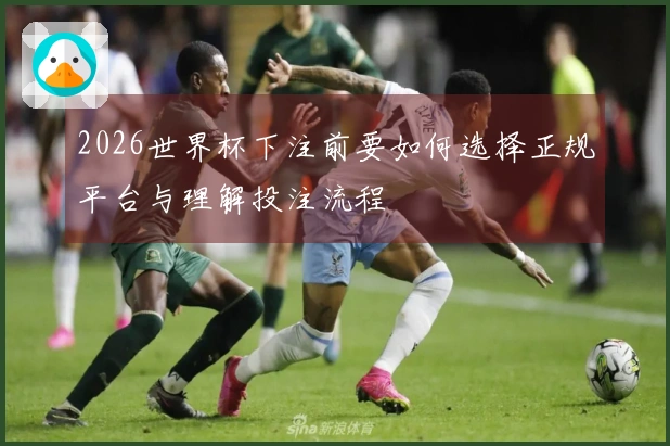 2026世界杯下注前要如何选择正规平台与理解投注流程 - 体育知识阅读